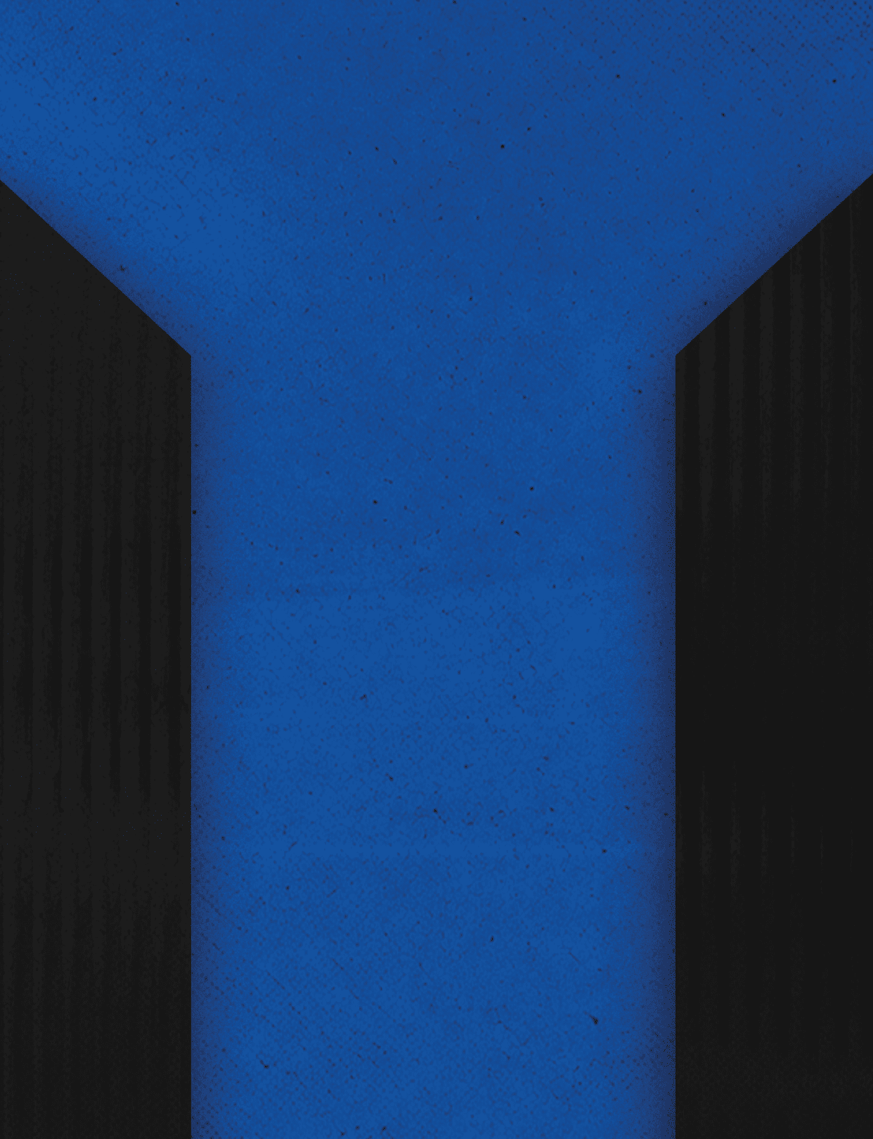 Three black and red buildings. Description generated by AI