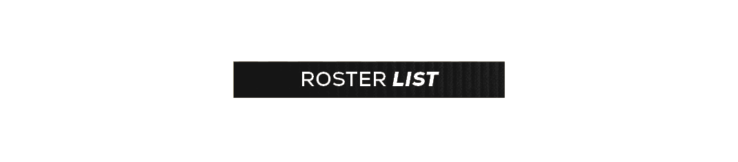 roster LIST,freshman blu