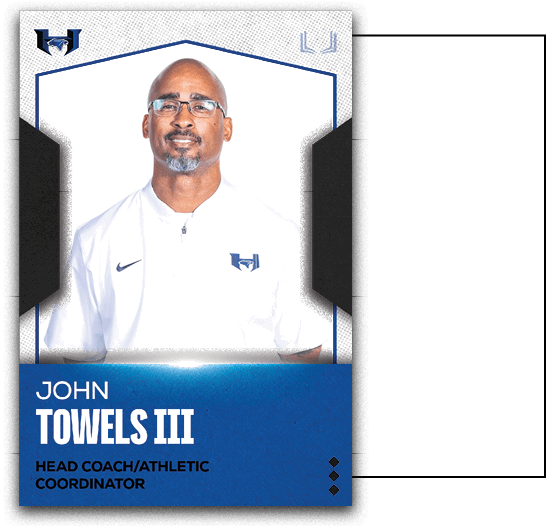 Education: Langston Univ. coaching EXP: 27 years yrs at Hebron: 5 year