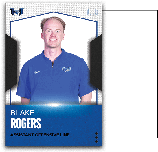 Education: University of Oklahoma coaching EXP: 1 year yrs at Hebron: first yea