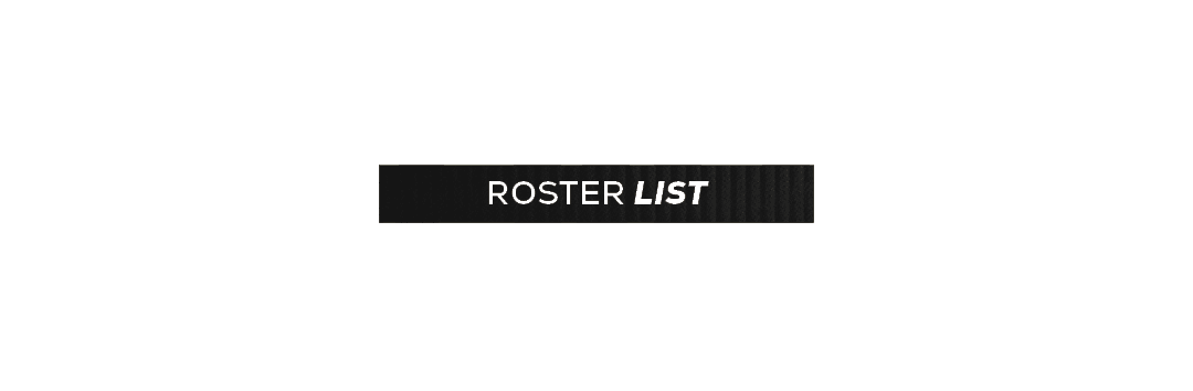 roster LIST,jv blu
