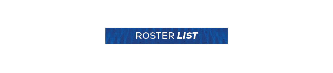 roster LIST,freshman blac