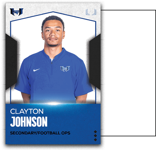 Education: UTSA coaching EXP: 3 years yrs at Hebron: 3 year