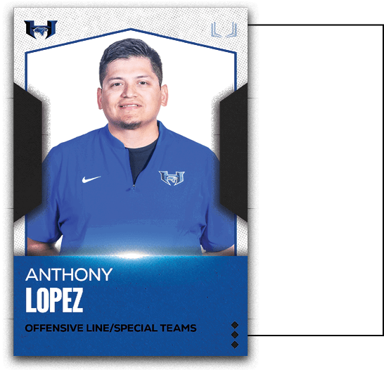 Education: Texas Tech coaching EXP: 13 years yrs at Hebron: first yea