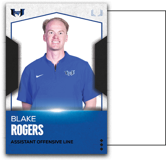 Education: University of Oklahoma coaching EXP: 1 year yrs at Hebron: first yea