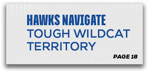 page 18,hawks navigate Tough Wildcat Territor