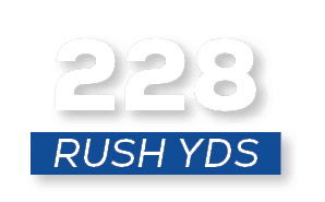 RUSH YDS,22