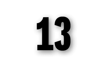 13