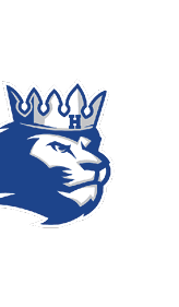 A blue and red logo of a lion. Description generated by AI