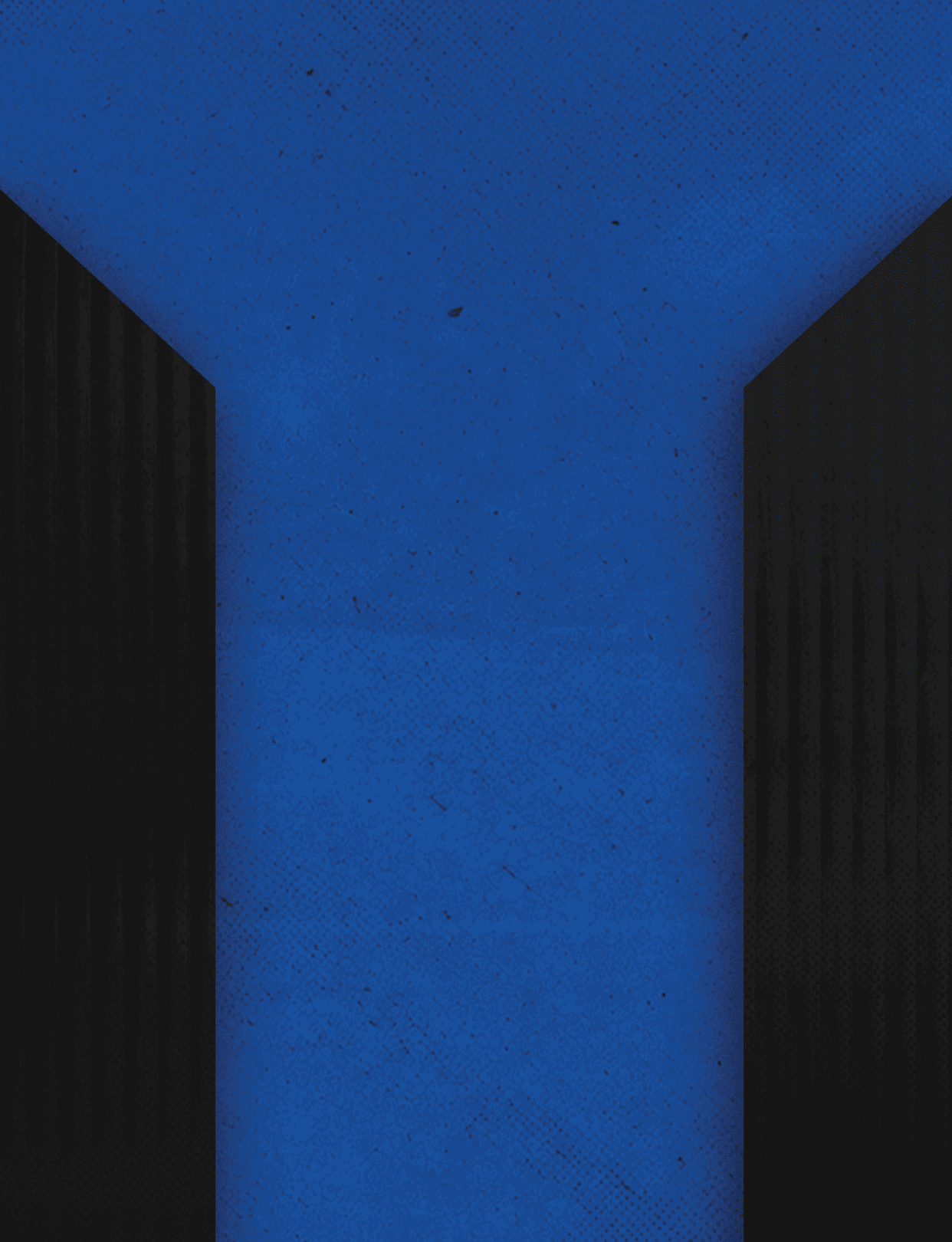 Three red and blue triangles on a blue background. Description generated by AI