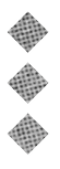 A black and white image of a circle with a light shining through it. Description generated by AI