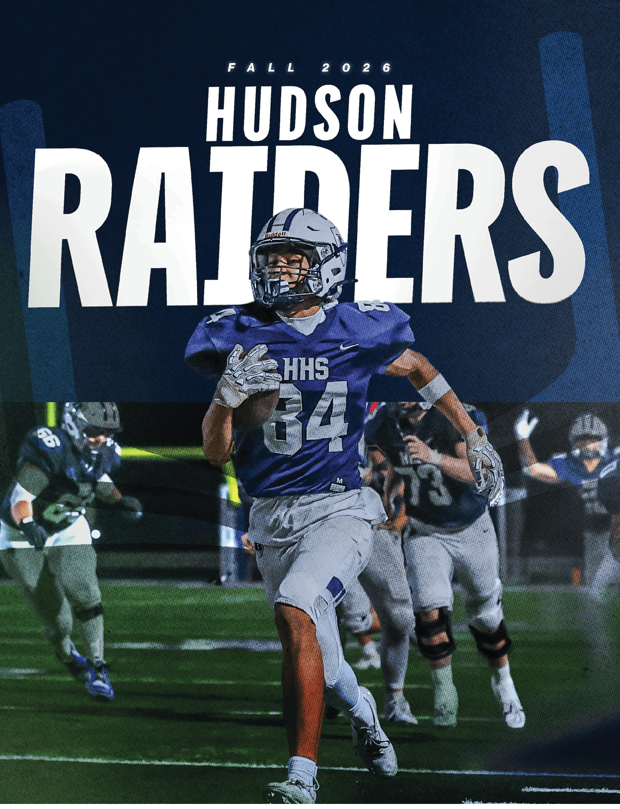 A poster for Mountain Vista's Players of the Game. Description generated by AI
