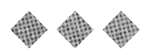 A black and white image of a circle with a line through it. Description generated by AI