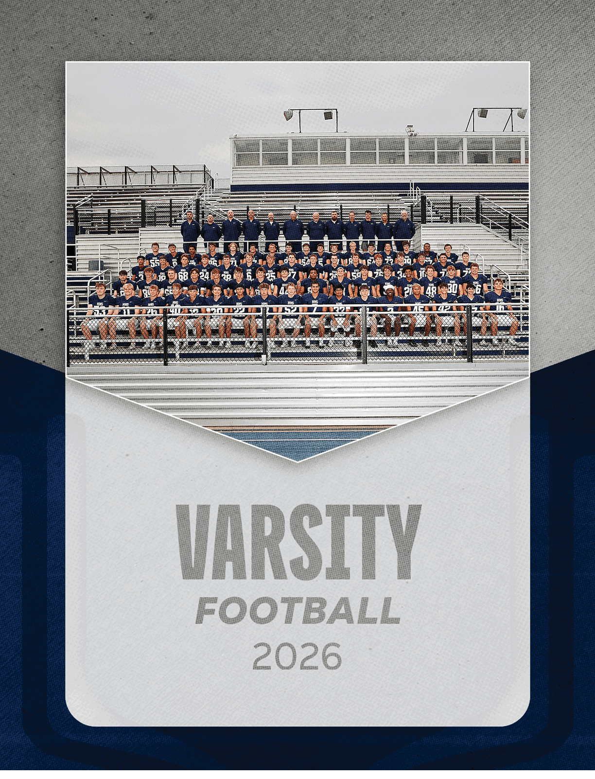 A group of football players sitting on a bench. Description generated by AI