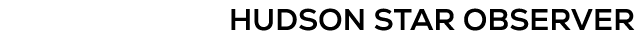 HUDSON STAR OBSERVER