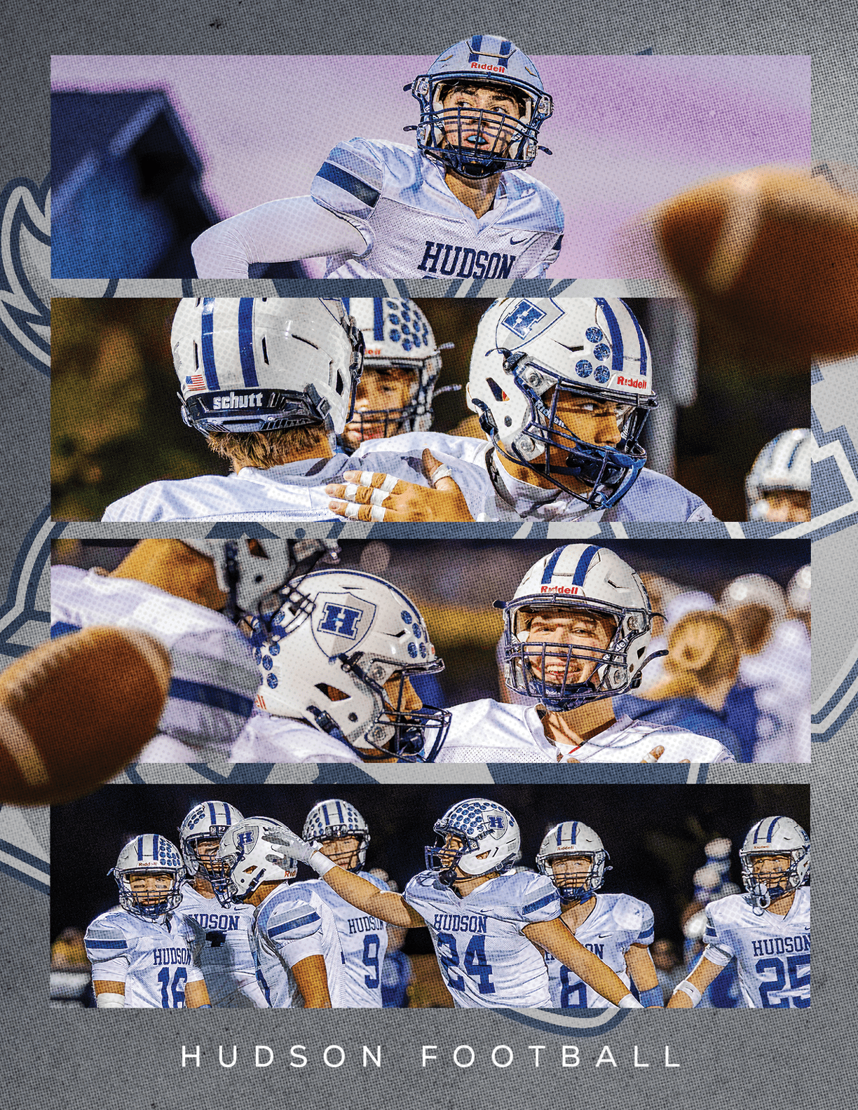 A poster for Mountain Vista's Players of the Game. Description generated by AI