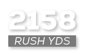 RUSH YDS,215
