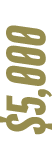 $5,000