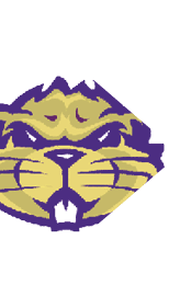 A blue and red logo of a lion. Description generated by AI