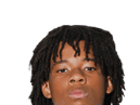 A young man wearing a white jersey with the number 10 on it. Description generated by AI