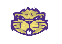 A blue and red logo of a lion. Description generated by AI