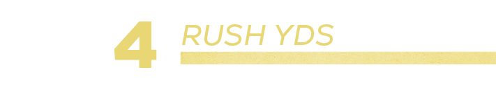 4,rush YD