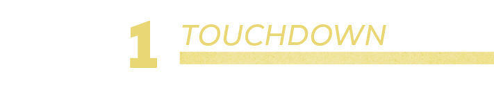 1,touchdow