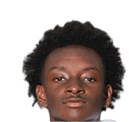 Person with medium-length dreadlocks looking directly at the camera against a white background. Description generated by AI