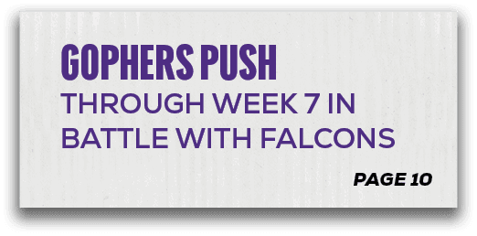 page 10,gophers push through week 7 in battle with falcon