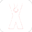 A red and white X. Description generated by AI