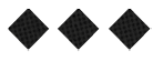 A black and white image of a circle with a line through it. Description generated by AI