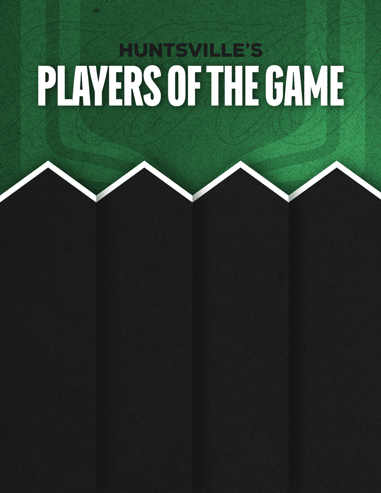 A red and black poster with the words “Sun Prairie East's Players of the Game" written on it. Description generated by AI