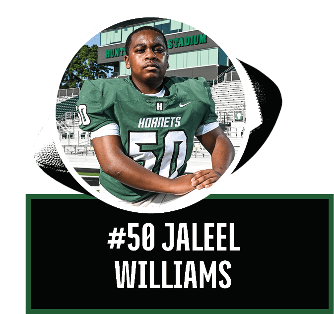 #50 Jaleel William