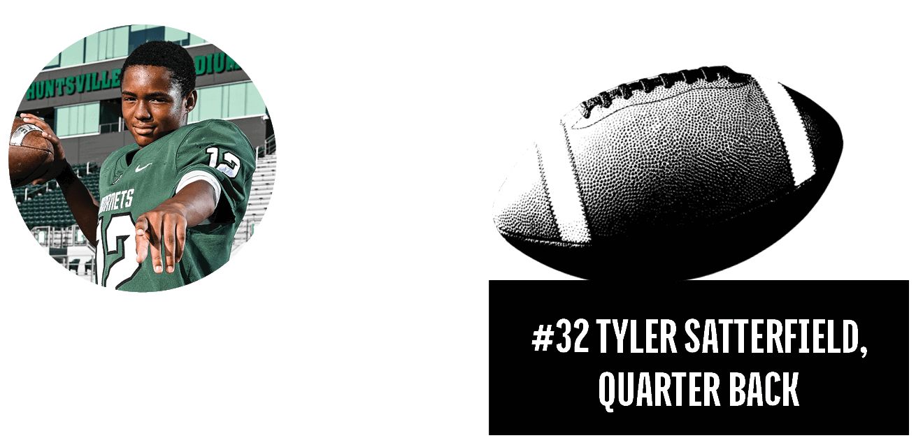 #32 Tyler Satterfield, Quarter Back