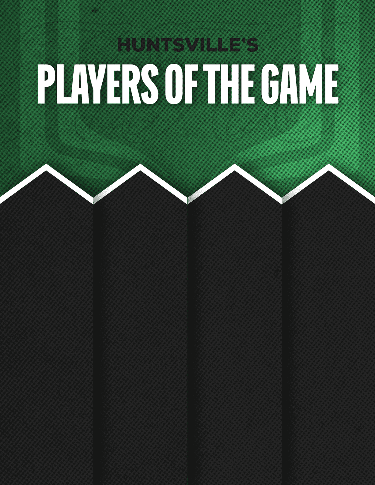 A red and black poster with the words “Sun Prairie East's Players of the Game" written on it. Description generated by AI