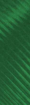 A green background with a white mark on it. AI generated content