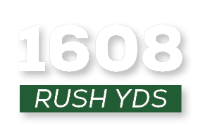 RUSH YDS,160