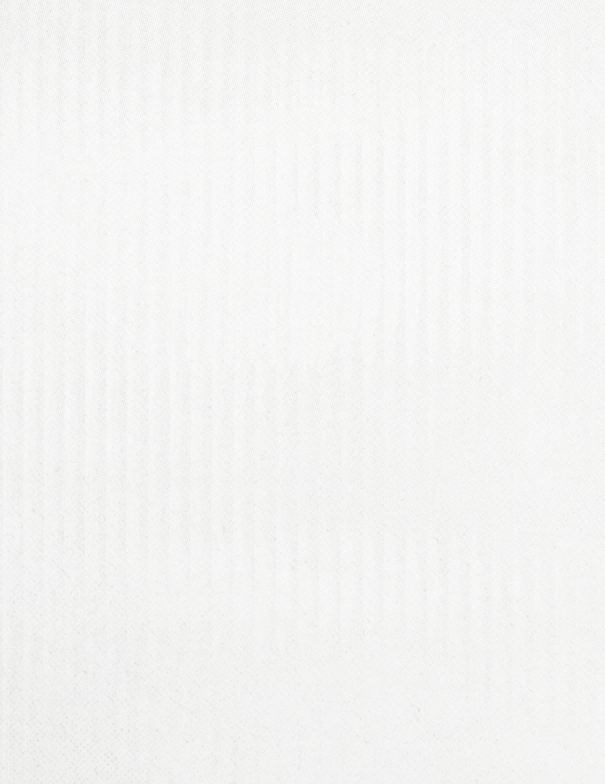 White cloth with a pattern. Description generated by AI
