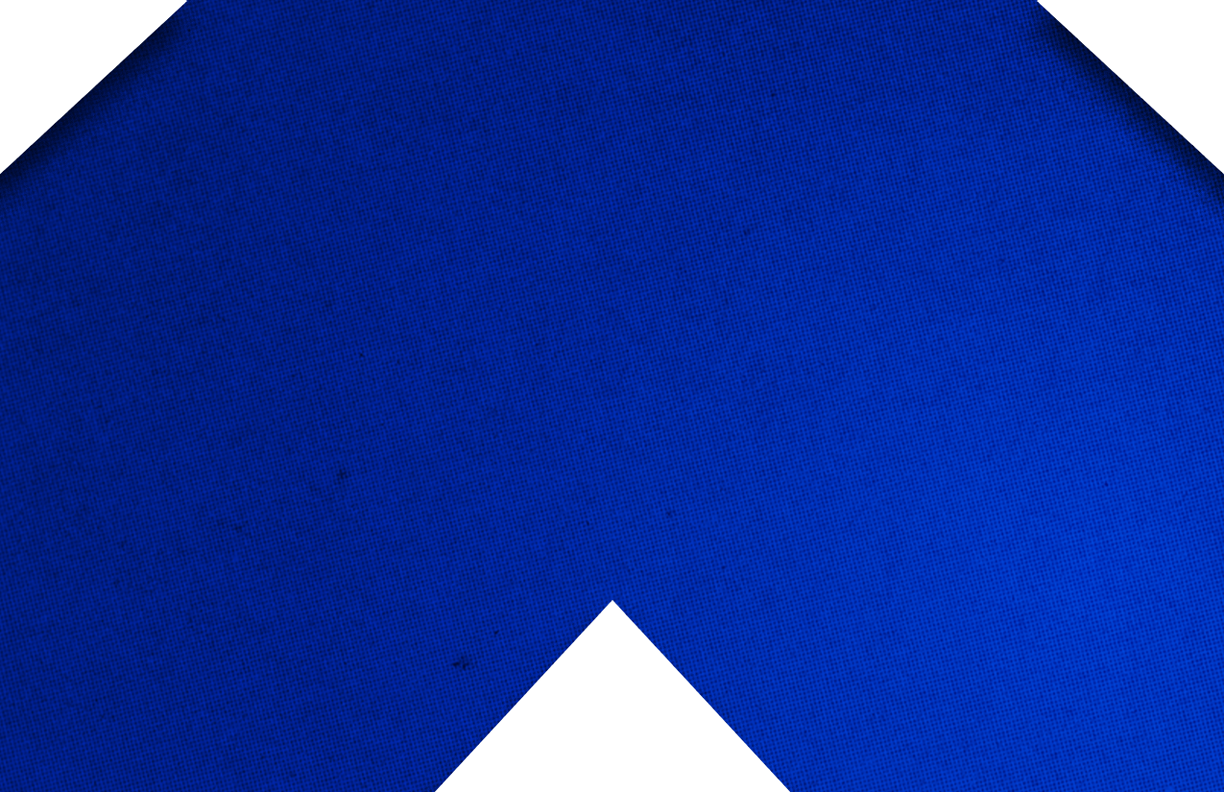 A blue and red triangular shape. Description generated by AI