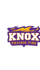 A logo for Knox Prairie Fire. Description generated by AI