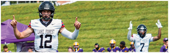 A football player wearing a white jersey with the number 12 on it. Description generated by AI
