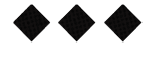 Three red diamond shapes arranged horizontally on a white background. Description generated by AI