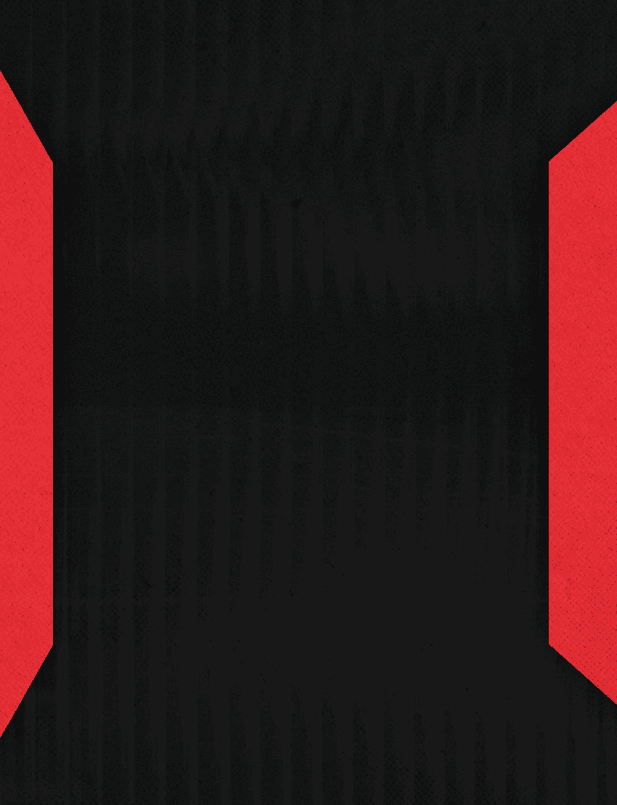 A black and red striped cloth. Description generated by AI