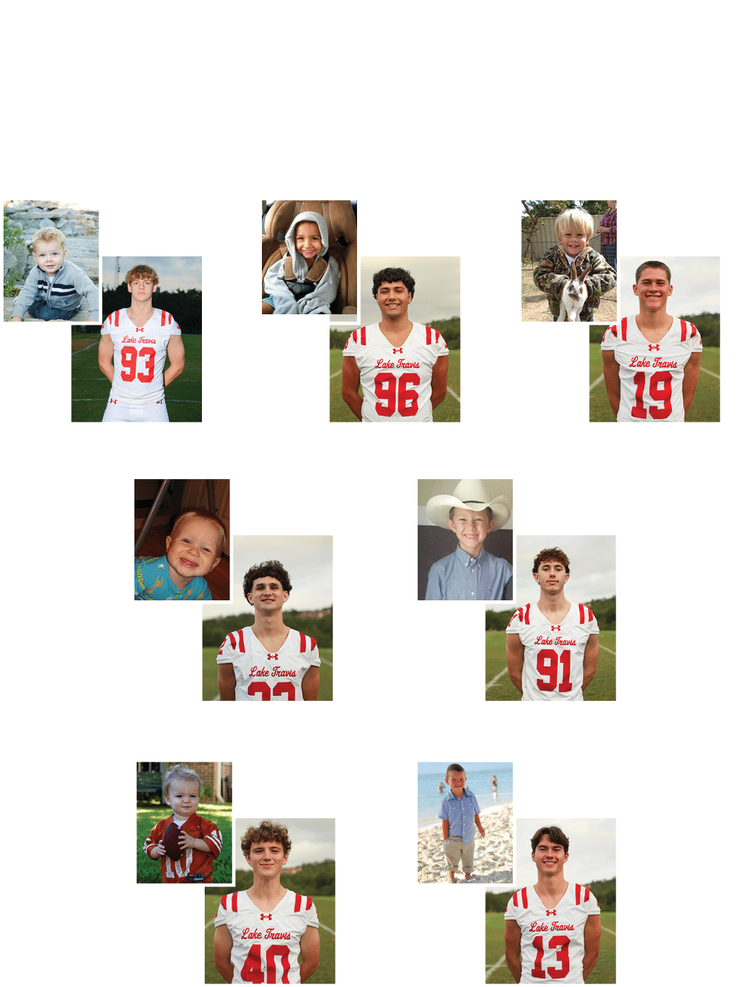 They’ve come a long way… ,Our Senior Cavs