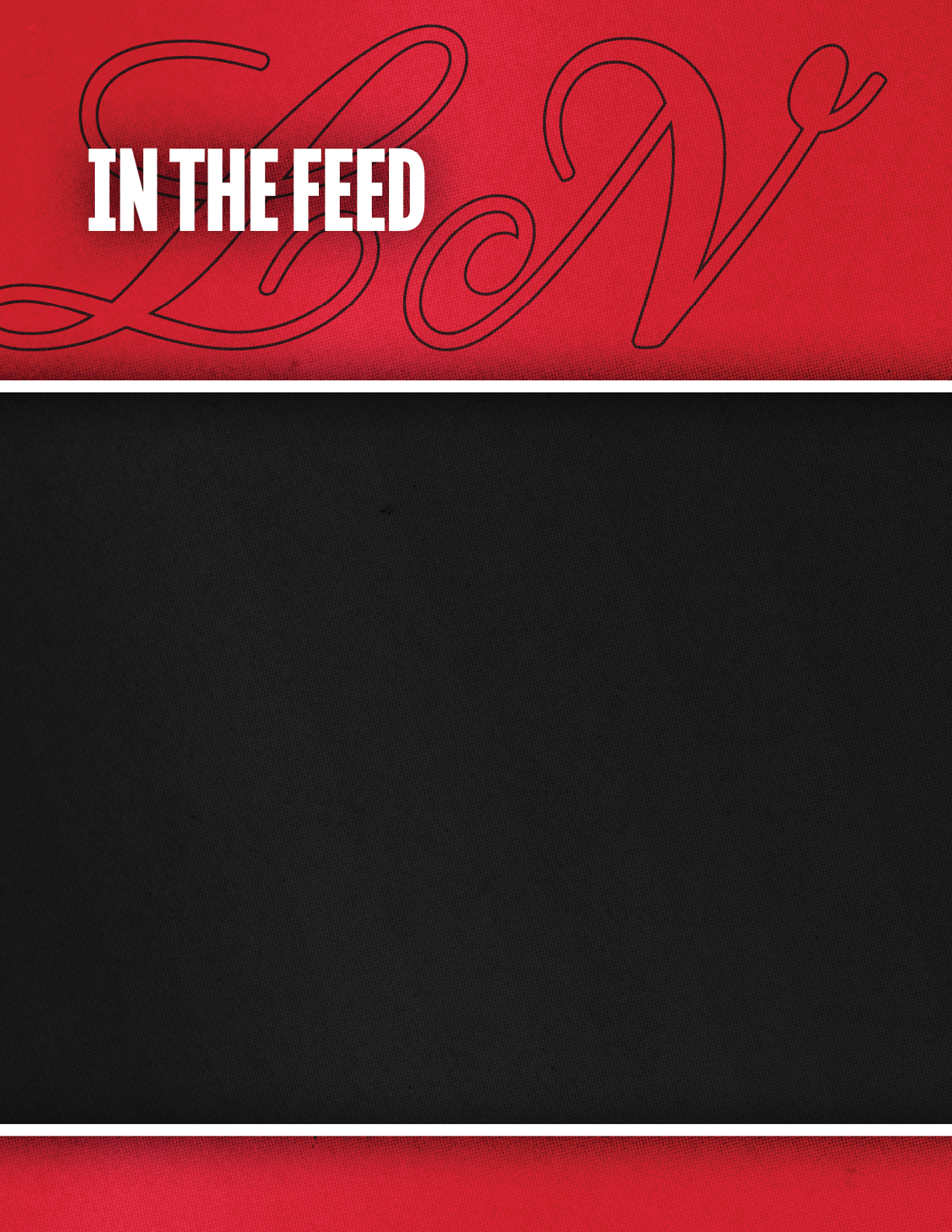 A red background with a black square. Description generated by AI
