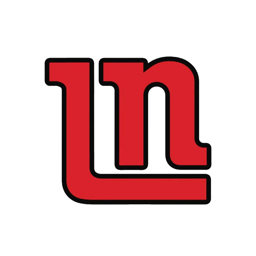 A stylized red lowercase letter “ln" with a black outline on a transparent background. Description generated by AI