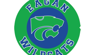 A blue and green circular logo featuring a stylized wildcat head with the word “WILDCATS" curved along the bottom edge. Description generated by AI