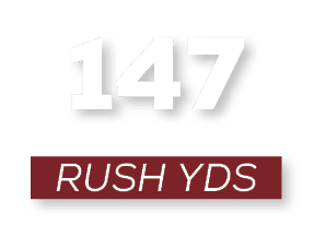 RUSH YDS,14