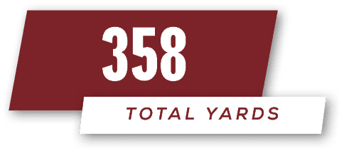 total yards,35