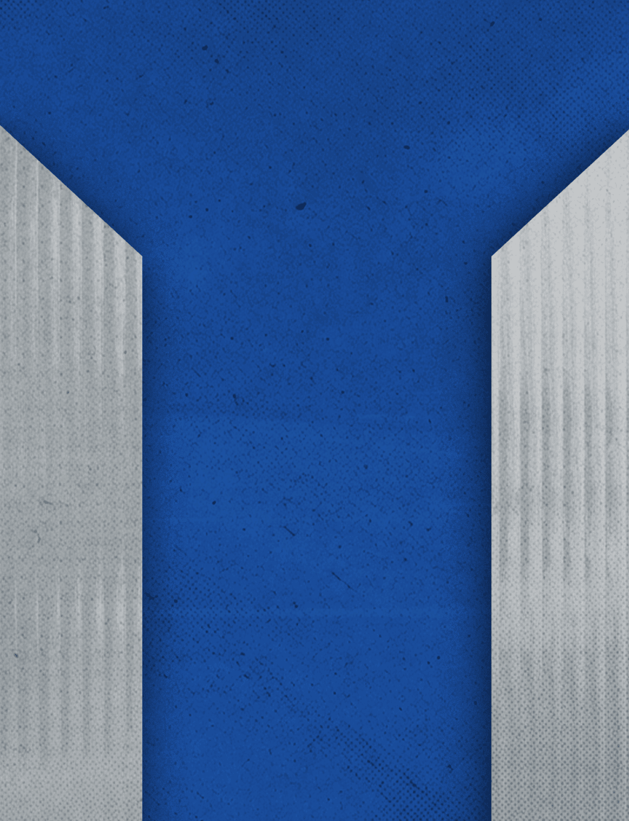 Three red and blue triangles on a blue background. Description generated by AI